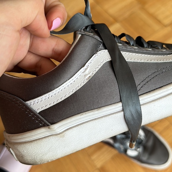 Vans Satin Grey Sneakers - Picture 6 of 7